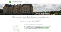Desktop Screenshot of brie-huissier-77.fr